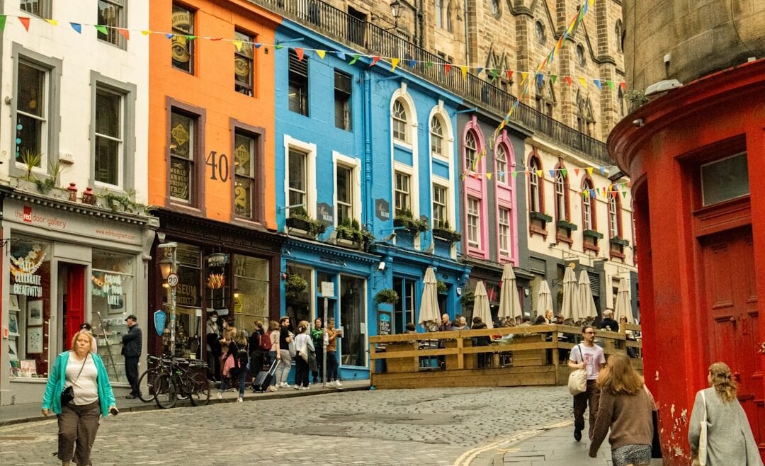 Photo Vibrant streets