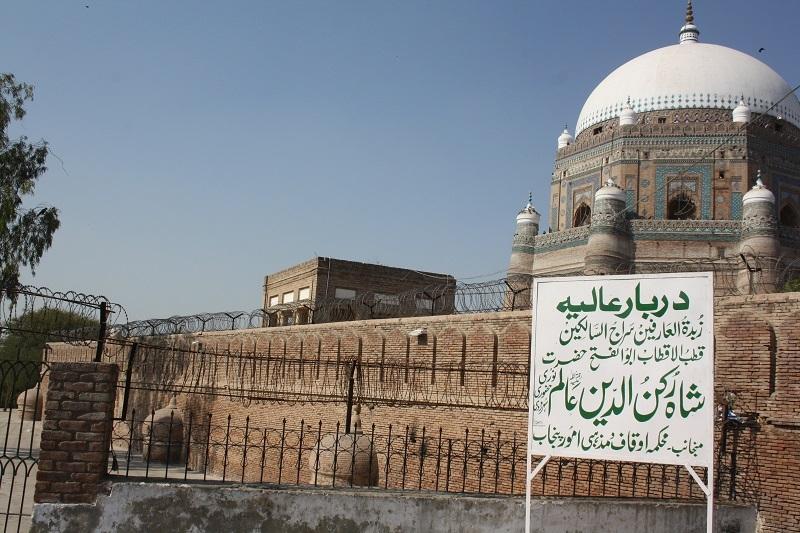 view of masjid in multan