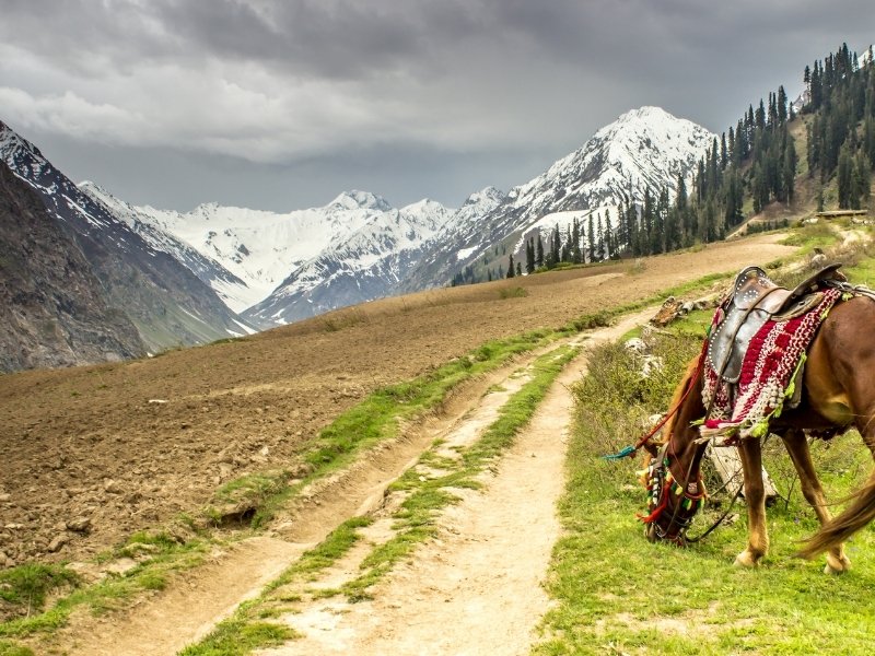 lalazar naran lake in northern Pakistan