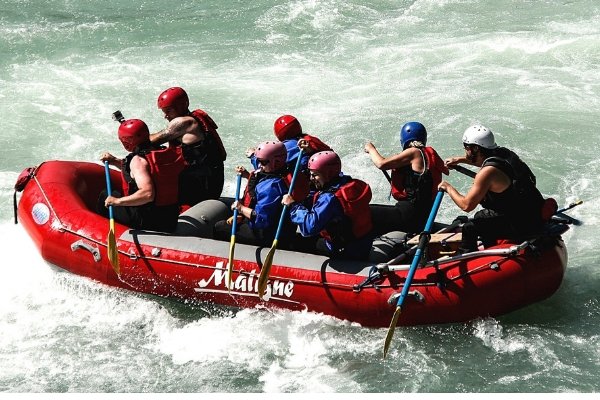 Water rafting in Naran