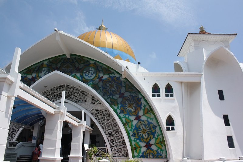 Melaka Straits Mosque Malacca