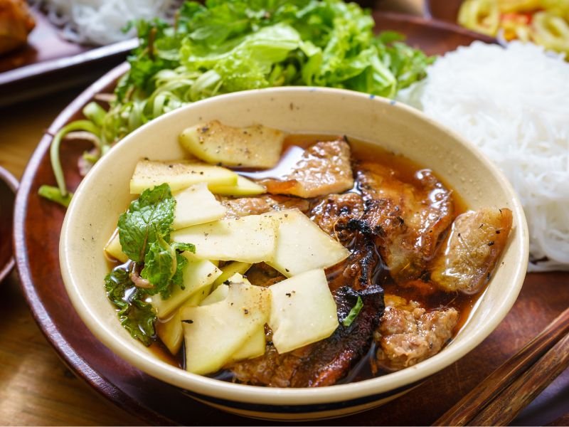 bun cha ca - food of nha trang