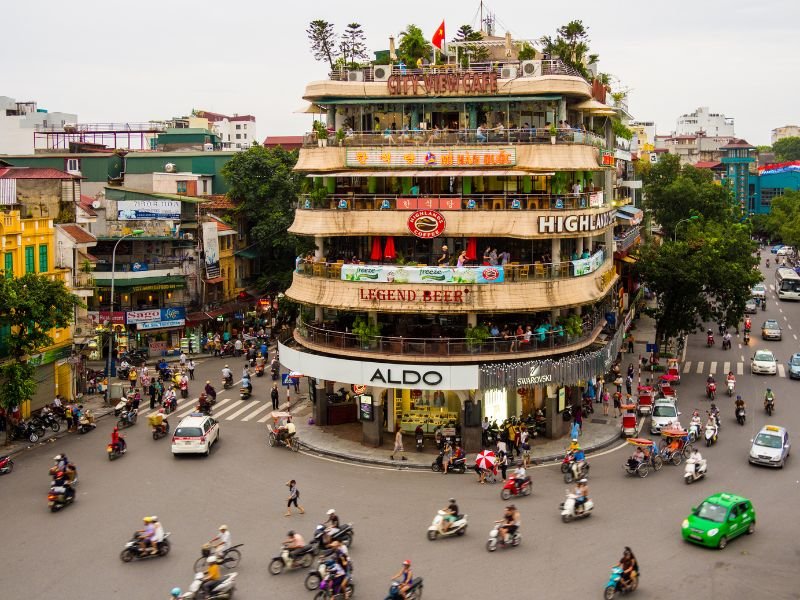 Hanoi - popular tourist locations in Vietnam
