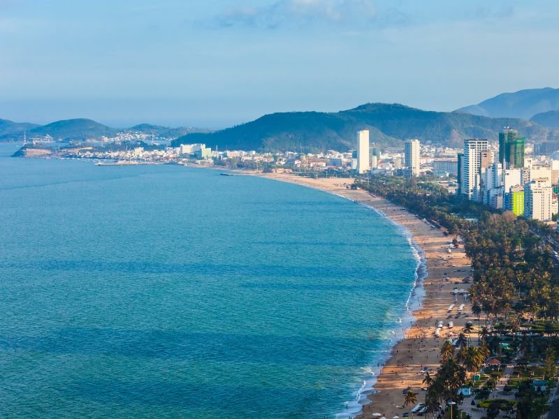 nha trang vietnam coastline