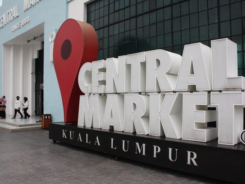 Central Market in Kuala Lumpur 