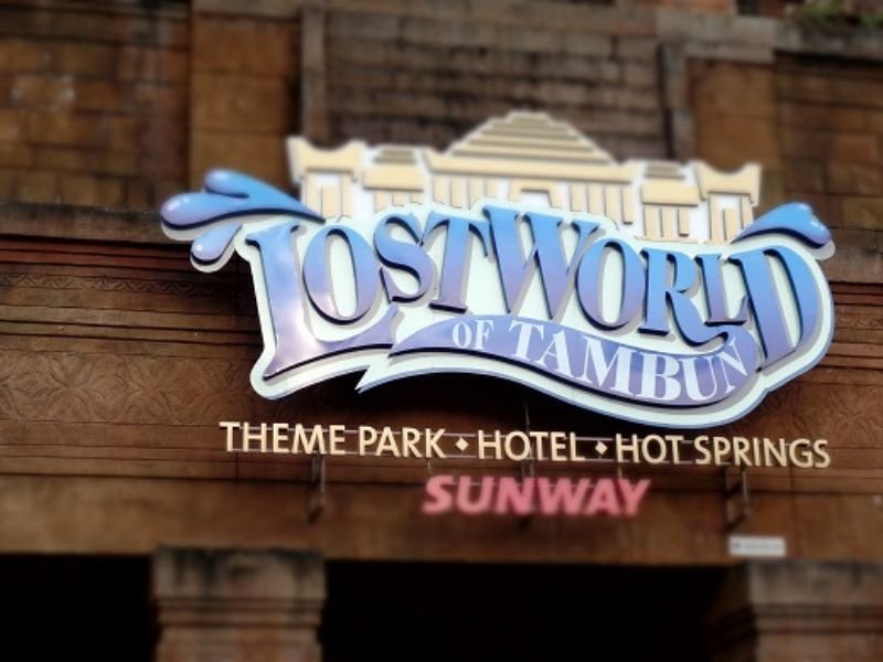 lost world of Tambun Ipoh - amusement park in malaysia