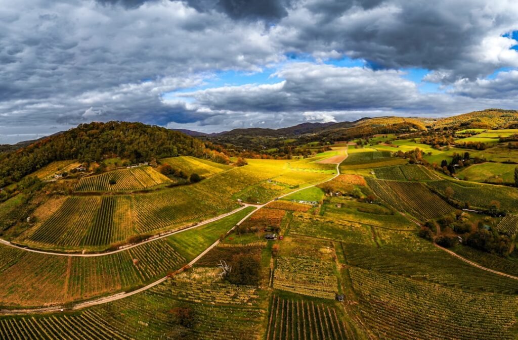 Photo Scenic countryside