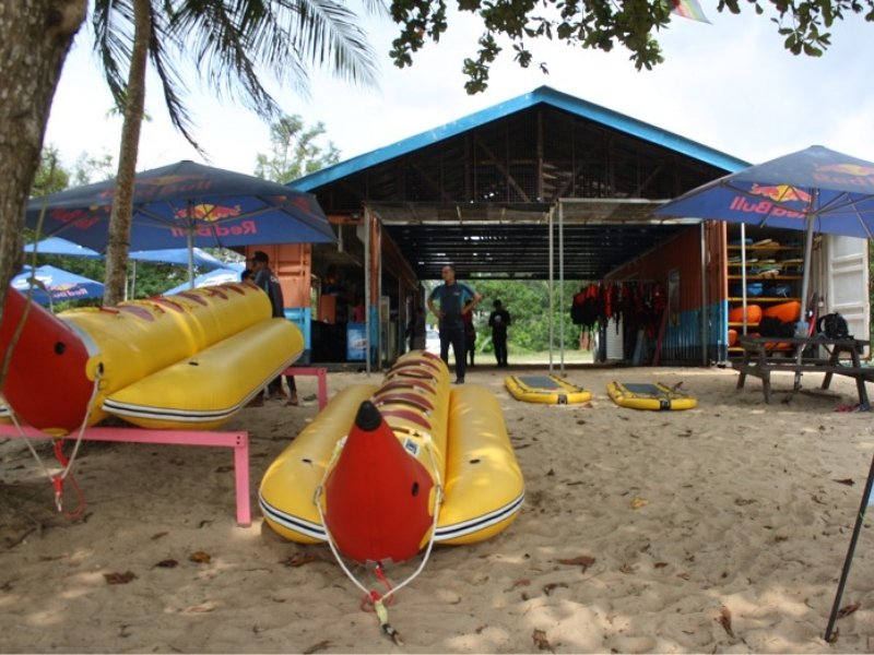 water sports at desaru beach