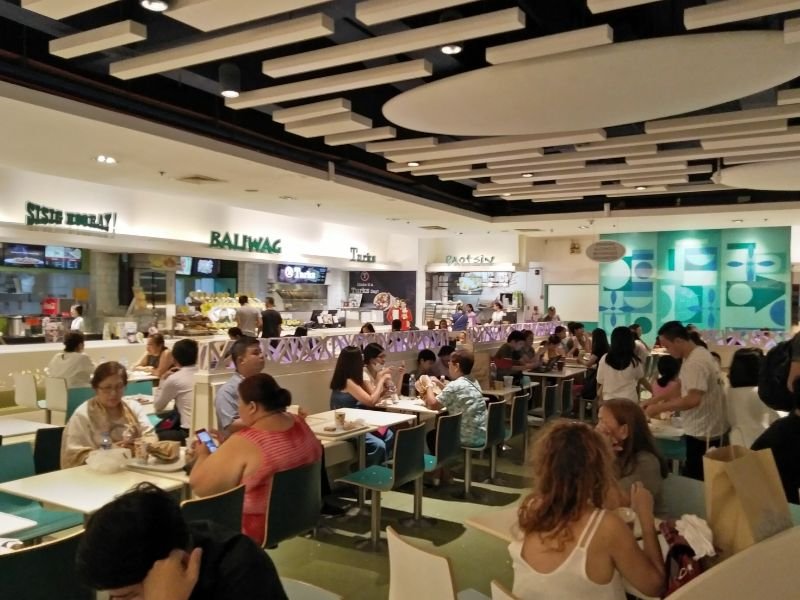 foodcourt in glorietta malls