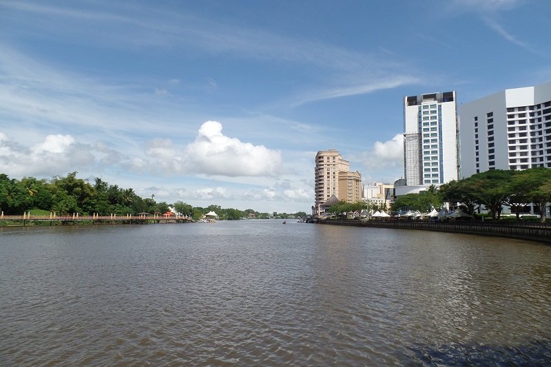 kuching waterfront